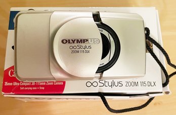 Olympus 35mm Stylus Zoom Camera, 38-115mm Zoom Lens