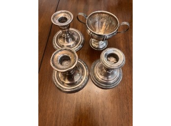 Lot Of Weighted Sterling Pieces