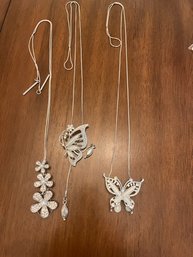 Lot Of 3 Costume Necklaces
