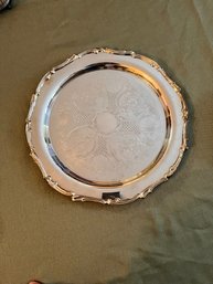 Silver Plate Platter