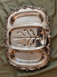 Silver Plate Serving Tray