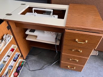 Singer Sewing Machine Table
