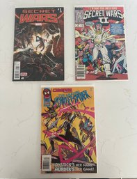 Secret Wars #1, #6, Scarlett Spider Cyberwar  Part 2 Of 4