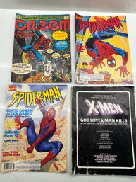 Spiderman And XMen Magazines