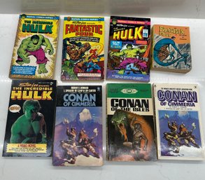 Fantastic Four Comic Books, Incredible Hulk, Conan