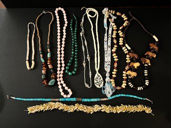 Beaded Necklace Lot