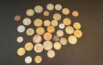 Lot Of Various Coins From Different Countries