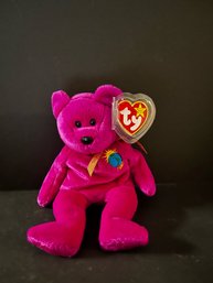 '1999Ty Beanie Baby Millennium ''Millenium'' Bear Error