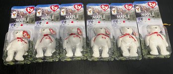 McDonald's Teenie Beanie Maple The Bear 1999