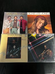 R&B Record Lot Gap Band IV George Benson Rickie Lee Jones 4 Records