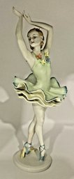 Rosenthal Ballet Dancer Lilian Harvey Art Deco Woman Porcelain Figurine