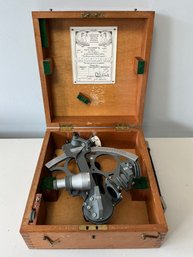 20th C. Cased Marine Sextant, KELVIN HUGHES