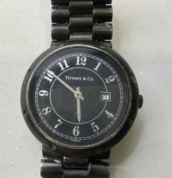 DI20 Tiffany&Co Black Pvd France Quartz Men's Watch