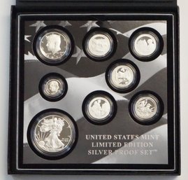 2017 Limited Edition Silver Proof Set In Original Box/SOA