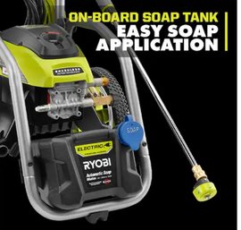 Ryobi 3000 PSI 1.1 GPM Cold Water Electric Pressure Washer