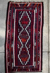 Oriental Kilim Rug With 3 Medallions. 4.8 X 10.8