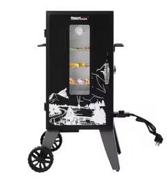 Royal Gourmet 28-Inch Analog Electric Smoker With 3 Racks 454-Sq. In Black Electric Smoker