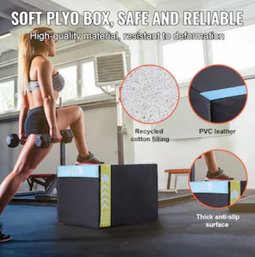 VEVOR Steel 14-in Plyo Box