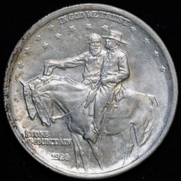 1925 Stone Mountain Memorial Silver Commemorative Half Dollar