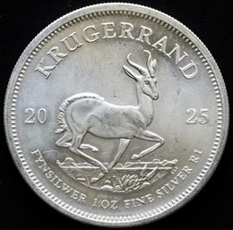 2025 South Africa 1 Oz Silver Krugerrand