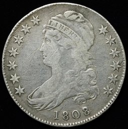 1808 Capped Bust Half Dollar