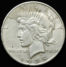 1935-s Peace Dollar
