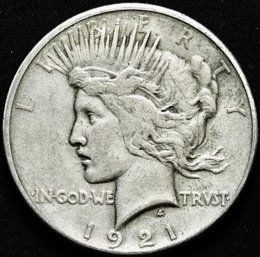 1921 Peace Dollar (High Relief)