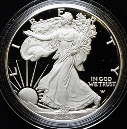 2023-W $1 1-Oz Silver Proof Eagle