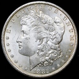 1882-CC Morgan Silver Dollar