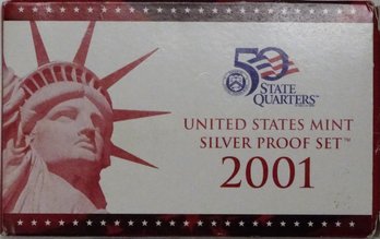 2001-S Silver Proof Set