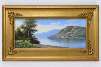 Unsigned Framed Antique Pastel Painting (MR28)