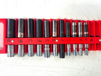 Snap-On 3/8' Drive Metric Impact And Semi Deep (36)