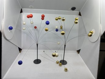 Two Kinetic Sculptures By Hellerup Denmark (K32)