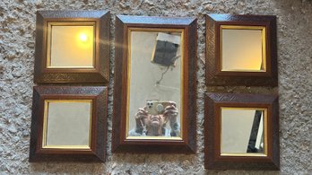 5 Matching Decorative Wall Mirrors (12)
