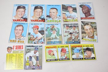 15 Vintage Baseball Cards (J51)