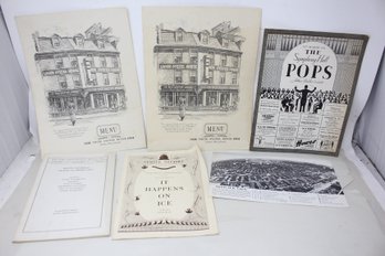 Boston Ephemera Lot (J62)