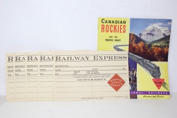 Vintage Railroad Ephemera (J67)