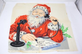 Crepe Paper Santa Decoration (JD64)