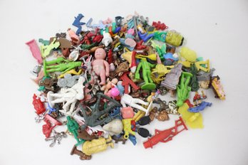 Assorted Plastic Figurines, CJ Prizes, Premiums, Gumball Toys And More (J70)