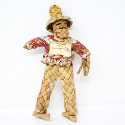 Vintage Handmade Straw Doll (JD68)