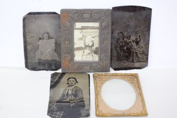 Tin Types And Frame (J77)