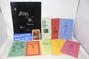 Assorted New Hampshire Ephemera (J78)