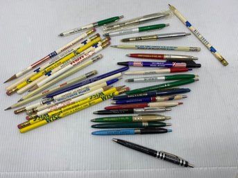 Collection Of Pen And Pencil Advertising (Several Nashua, NH)