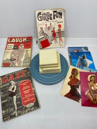 Vintage Adult Content Magazines And Films