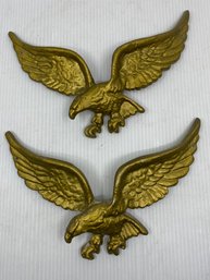 Two Metal Eagles