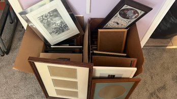 Large Lot Of Picture Frames (185)