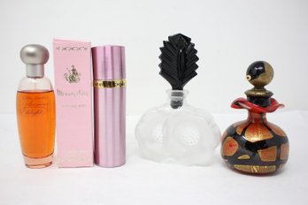 Two Perfume Bottles And Perfume (JD77)