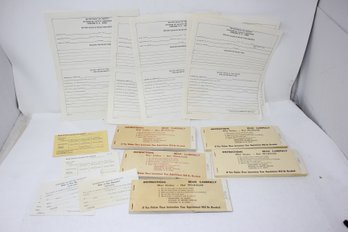 Vintage 1960s NH Inspection Sticker Booklets (JD87)