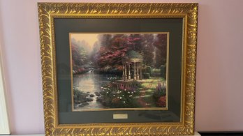 Framed Thomas Kincade Garden Of Prayer (201)
