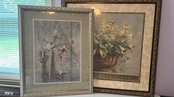 Home Interior Framed Pictures Floral Scenes (209)